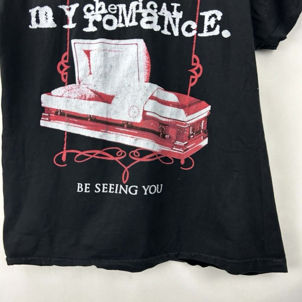Vintage 2005 My Chemical Romance Shirt Size Medium Unisex T-Shirt short Sleeve - Picture 11 of 15